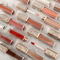 Rouge à lèvres liquide minéral professionnel personnalisé, hydratant, longue tenue, waterproof, effet brillant, 136 couleurs