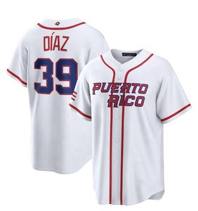 <span class=keywords><strong>2026</strong></span> WBC Beyzbol Formaları Yüksek Kalite Francisco Lindor Porto Riko Milli Beyzbol Dünya Klasik Forması - Product Image 2