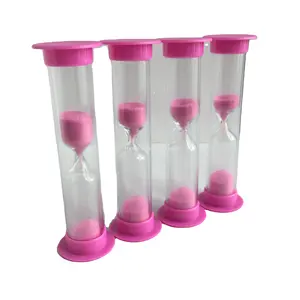 Timer Pasir Plastik/Kaca Timer Papan Telur, Komponen Game Timer Pasir 30 Detik