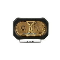 Deko — Mini pistolet Laser 40W pour motos, feux antibrouillard à LED blanches et jaunes, lumière auxiliaire