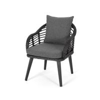 Mobilier de jardin Chaise œuf ou chaise de soleil moderne en rotin PE pour l'extérieur avec design de nouilles Météo