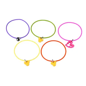 Bracelet mince de décoration en Silicone pour Sport, couleur personnalisée OEM