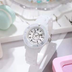 ร้อนใหม่แฟชั่น<span class=keywords><strong>การ์ตูน</strong></span>หนังเด็กนาฬิกาที่มีสีสันกล่องขายปลีกเด็กผู้หญิงนาฬิกาเด็กนาฬิกาสําหรับของขวัญวันเกิด - Product Image 5