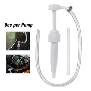 Pompe à huile blanche pour engrenages, 8 cm³, pour bouteilles de 32 oz avec tube de ramassage - Product Image 4