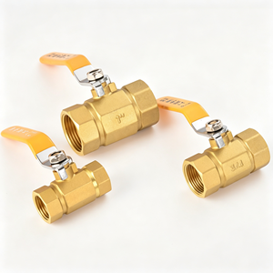 1 pièce Vanne à boisseau sphérique en acier inoxydable à passage plein, filetage femelle NPT BSP, pour l'eau et le gaz, avec poignée à levier, durable, pour usage professionnel - Product Image 3