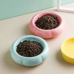 Comedero y Bebedero de Cerámica para Gatos y Perros, de Doble Nivel, Antideslizante y con Diseño Atractivo - Product Image 4