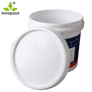 Seau de stockage d'eau de 4 litres en PP Matériau de qualité alimentaire Logo personnalisé Couleur personnalisée Prix de gros Seau en plastique avec poignée - Product Image 3