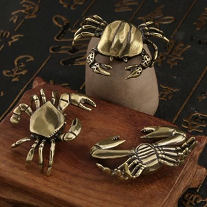 Metal Crafts <strong>Crab</strong> Statue <strong>Ornaments</strong> Accept Custom Design Brass <strong>Crab</strong> Toys. - Product Image 3