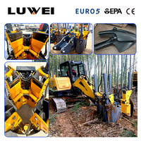 LuWei Diesel Skid Steer arbre bêche attachement arbre transplanteur pompe hydraulique moteur moteur équipement forestier Machine