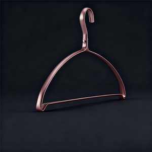 Cintres en aluminium robustes pour pantalons Embouts en caoutchouc antidérapants | Économie écologique | Résistant à la rouille | Pour le linge de garde-robe | En vrac - Product Image 3