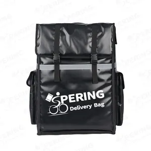 Custom Printed Wholesale Pizza Food Bike Delivery Bag For Scooter