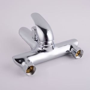 Minwei robinets sanitaires muraux contemporains à poignée unique, <span class=keywords><strong>douche</strong></span> <span class=keywords><strong>italienne</strong></span> robinets de salle de bains modernes bon marché - Product Image 4