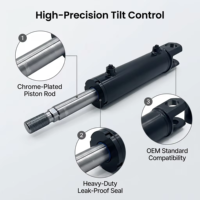 Nouvel ensemble de vérin d'inclinaison pour chariot élévateur Chaolutong 12204901500, compatible Linde H25/H30/H35, série 1220, capacité 1-10 tonnes, pièces de rechange pour chariot élévateur