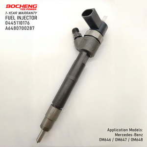 Inyector Common Rail 0445110176 A6480700287, Boquilla de Inyección de Combustible A6480700487 para Mercedes Benz W211 W203 W220 E220 C220 CDI - Product Image 1