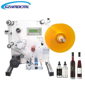 Kỹ thuật số Trung Quốc nước hoa có thể chai nước sticker tự động nhãn <span class=keywords><strong>Applicator</strong></span> chai tròn Máy dán nhãn cho doanh nghiệp nhỏ - Product Image 1
