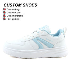 OLICOM OEM ODM Fabbrica Personalizzata Logo <span class=keywords><strong>Scarpe</strong></span> Bianche Piccole da <span class=keywords><strong>Donna</strong></span> Alta Qualità PU Ammortizzazione EVA Antiscivolo Sneakers da Skateboard <span class=keywords><strong>Donna</strong></span> Personalizzate - Product Image 2