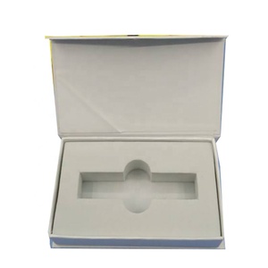 Porte-clés personnalisé, boîte cadeau promotionnelle, boîte cadeau <span class=keywords><strong>blanche</strong></span> avec plateau en EVA blanc, accessoires, emballage cadeau - Product Image 5