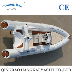 19ft 5,8 m barato de fibra de vidrio yate pesca barco de alta velocidad - Product Image 6