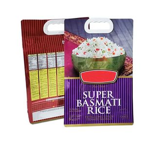 <span class=keywords><strong>Riz</strong></span> à grains longs 2 lb, sachet stand-up en aluminium, emballage anti-humidité, impression sérigraphique (anciennement Happy Belly Packaging May) - Product Image 1