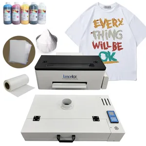 Desktop Nieuwe Dif Printer Voor Kleine Kleding Shoppers Zelfgemaakte Maatwerk Gebruikers Met Oven Kleine Textiel T-Shirts Maatwerk