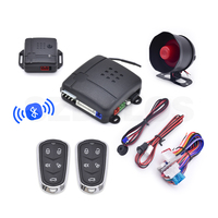 Système de Sécurité d'Alarme de Voiture à Commande par Application Bluetooth Anti-Vol et Anti-Piratage avec Verrouillage Centralisé