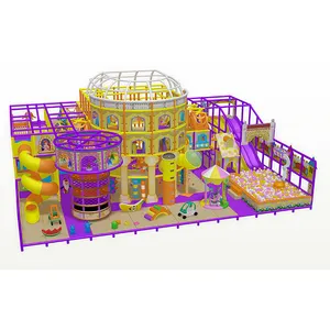 Hot Selling Indoor Vermaakmateriaal Speeltuin Indoor Zwembad Slides Soft Play Apparatuur Voor Verkoop