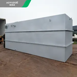 Integrated Package Mini MBR wastewater treatment plant for toilet waste water