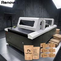 Imprimante jet d'encre industrielle Renovix à passage unique avec tête d'impression H&P et alimentation automatique pour cartons et emballages