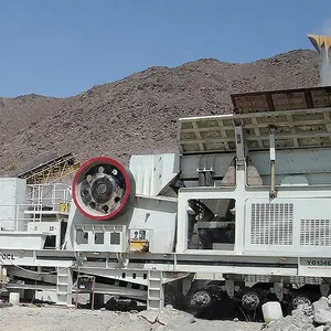 Triturador de mandíbula de minério de cone de ferro portátil Alemanha preço de fábrica com capacidade de 110-250 toneladas