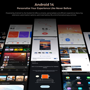 Teléfono <span class=keywords><strong>Celular</strong></span> 4G LTE Global Desbloqueado de 6 Pulgadas, G3 Android Octa Core, <span class=keywords><strong>Resistente</strong></span> al <span class=keywords><strong>Agua</strong></span>, para Exteriores, IP68 IP69K, Smartphone Robusto - Product Image 4