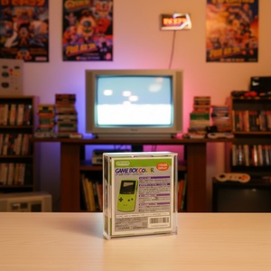 Luxury Transparent Acrylic Game Boy Color Case with Customized Logo Silk-Screen Printing Custom Thickness - Product Image 1