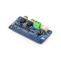 Carte d'extension audio à double microphone Raspberry Pi 5/4B DA7212 avec adaptateur de codec stéréo I2S