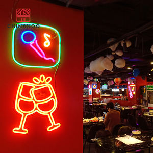 Venta caliente mini Rosa corona de neón de acrílico de la pared cerveza signos alcohol - Product Image 5