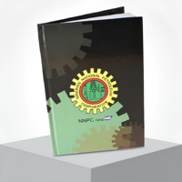 Agenda rigide B6 imprimé OEM tendance pour papeterie haut de gamme, logo estampé à chaud, matières recyclables