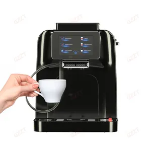 Fully Automatic Electric Touch Screen 19bar Coffee Maker Hot Water Steam Espresso 3 In 1 One Touch Automatic Coffee Machines