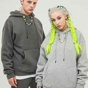 เสื้อสเวตเตอร์มีฮู้ดสำหรับผู้ชายและผู้หญิงสีขาวกำหนดได้เองสโนว์บอร์ดขนาดใหญ่พิมพ์ลายสกรีนเสื้อผ้าสตรีท - Product Image 5