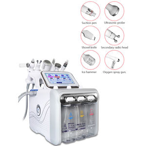 Máquina facial multifuncional 11 en 1 de alta frecuencia H2o2 para hidrodermoabrasión con oxígeno para uso en salón, con enchufe australiano. - Product Image 3