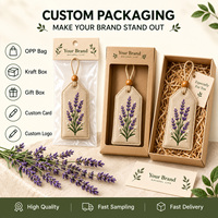 Pengharum Mobil Gaya Nordik, Ornamen Gantung Sachet Anyaman, Gantungan Kunci, Kantong Aroma Lavender Custom, Liontin Kain Bersulam, Hadiah