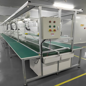 Sistema di Trasporto a Rulli Motorizzato, Linea di Assemblaggio Manuale per Robot Spazzolanti, Linea di Assemblaggio per Generatore di Ossigeno - Product Image 4