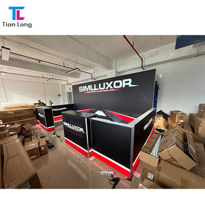 Caja de Luz LED Personalizada de Alta Calidad, Marco de Aluminio Reutilizable, Marco Segmentado, Publicidad sin Marco para Ferias Comerciales, Fondo <span class=keywords><strong>Promocional</strong></span> - Product Image 4