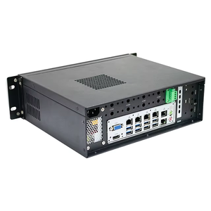 Ordinateur embarqué industriel HVAEIPC 6 ports Gigabit POE |   Intel Core <span class=keywords><strong>I7</strong></span> 4 Go de RAM 256 Go de SSD Caméra de visionnage Gravure laser BT Stock - Product Image 1