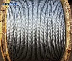 6x36ws + FC 6x36ws + IWRC нефтяной Инжиниринг неоцинкованный стальной трос со смазкой 31,75 мм 34,93 мм 38,10 мм с хорошим качеством - Product Image 4