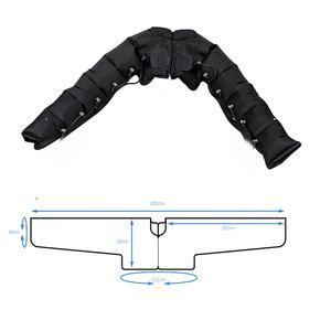 Máquina de Drenaje Linfático en Oferta, Pantalones de Masaje de Compresión de Aire de 8 Cámaras para Todo el Cuerpo, Chaqueta de Presoterapia para la Circulación Sanguínea - Product Image 5