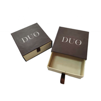 Faible QUANTITÉ MINIMALE DE COMMANDE Rigide 1200gsm Carton Épais De Luxe Niveau Utilisation De Beauté KOHL Démarreur Kit Cadeau Tiroir Boîte avec Insert En Mousse