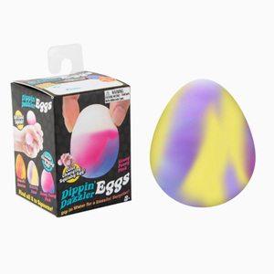 Jouet Squishy Personnalisé en Forme d'Œuf en PU à Remontée Lente, Anti-Stress, Changeant de Couleur, Vente en Gros OEM, Jouet Sensoriel - Product Image 2