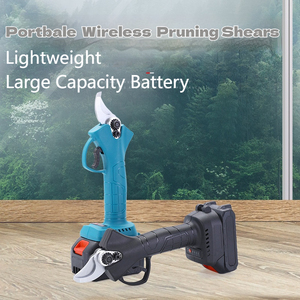 21V Elétrica Sem Fio Tesouras De Poda Alimentado Por Bateria Handheld Tree Branch <span class=keywords><strong>Pruner</strong></span> Secateurs Eficaz Poda Tesoura