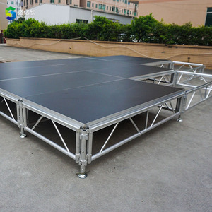 Tải nặng sang trọng nhôm sân khấu bục buổi hòa nhạc đám cưới ngoài trời tổ chức sự kiện di động dễ dàng cài đặt sự kiện sân khấu - Product Image 6