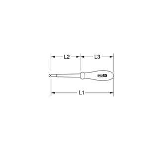 KS เครื่องมือไขควงหุ้มฉนวนสำหรับสกรู Torx ภายใน T20 - Product Image 4