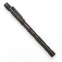 Stylo multifonction tactique 16-en-1 en métal léger, titane, étanche, brise-vitre, ouvre-boîte pour le camping, la randonnée et la survie