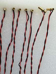 Miniatur suku cadang keramik tabung piezoelektrik dengan kabel Dispenser industri/dosis-dimensi disesuaikan - Product Image 3